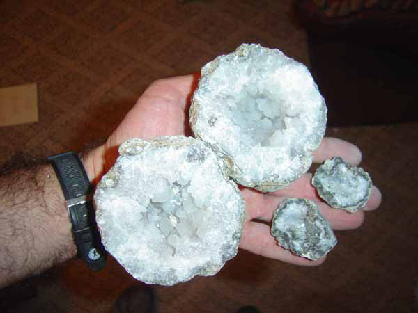 GIANT GEODES you break open at your next EXTREME Dinosaurs Rock Dinosaur Birthday Party.