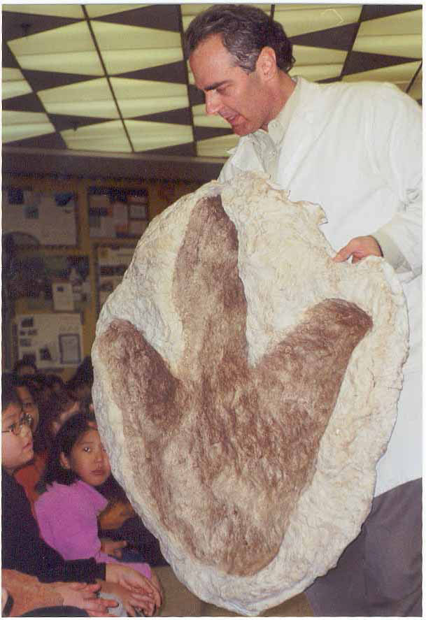 Life-Size T-Rex Footprint